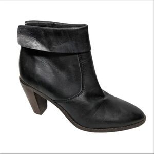 LUCKY BRAND Women's Nycott Leather Booties 10